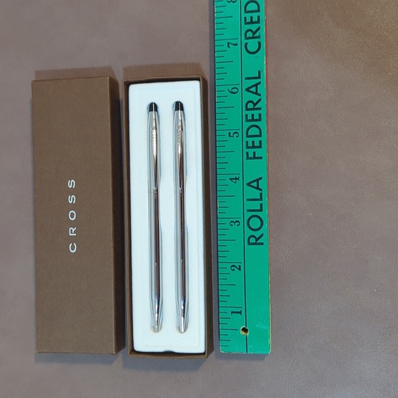 Cross Pen And Pencil Set In Original Box With Paperwork - Picture 5 of 8